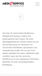 Mobile Screenshot of mediservice.ch