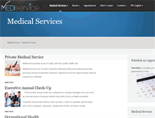 Tablet Screenshot of mediservice.ca